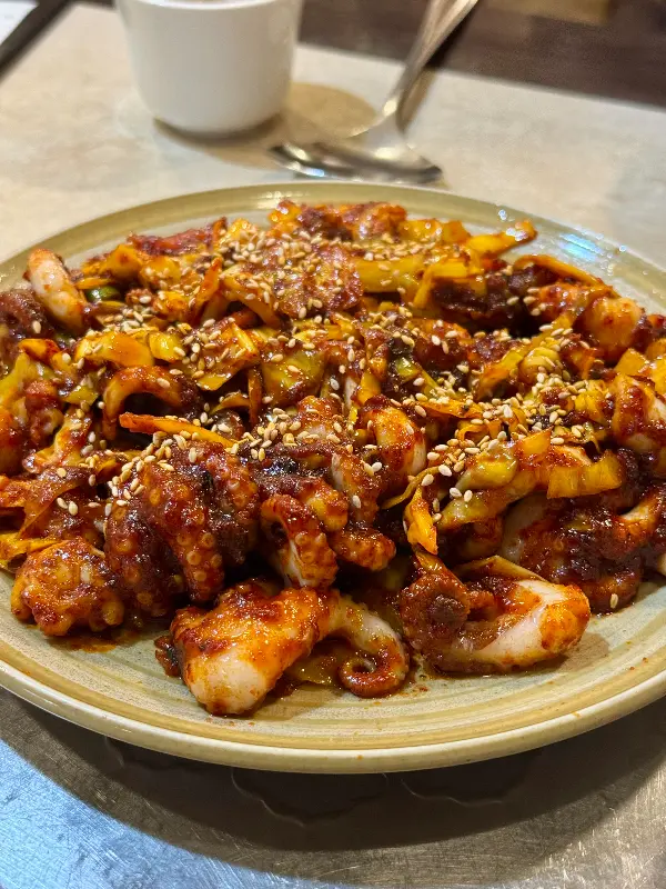 매콤달콤한 쭈꾸미 볶음