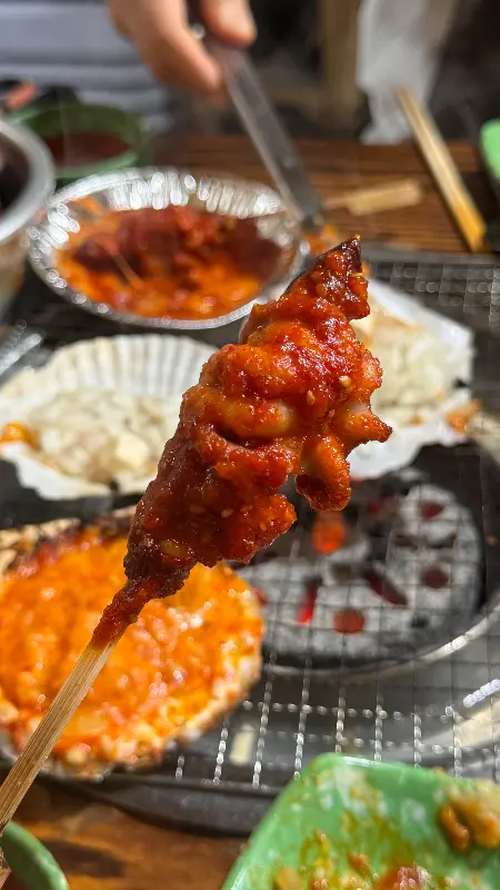 매콤달콤한 낙지호롱이