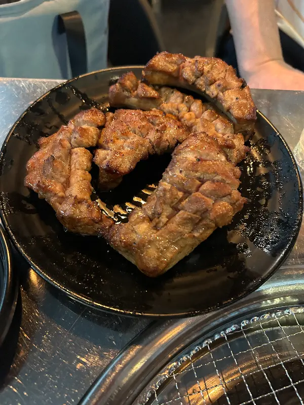 맛있게 구워진 쪽갈비