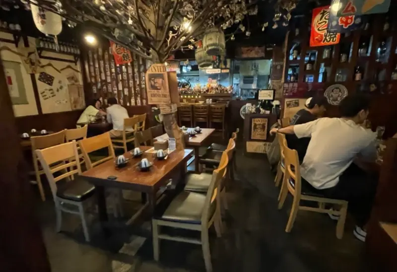 토리카와의 아늑한 내부 모습