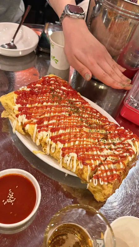 푸짐한 계란말이