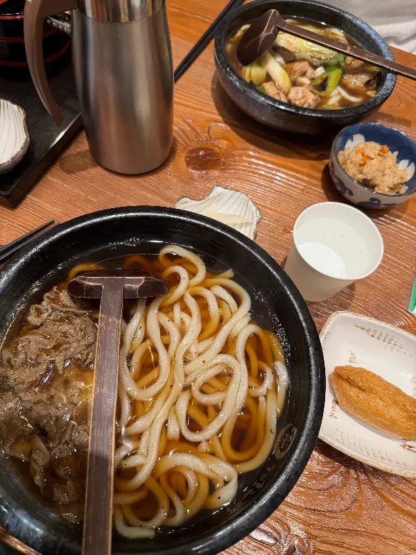 겐로쿠우동 리필 안내