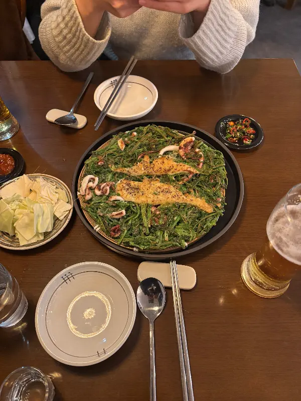 미나리전 항공샷