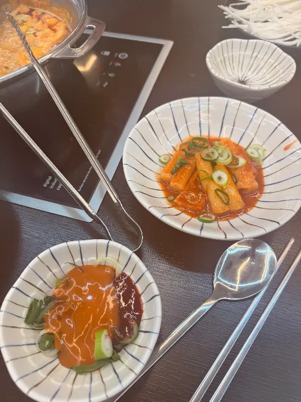 맛깔스러운 떡볶이