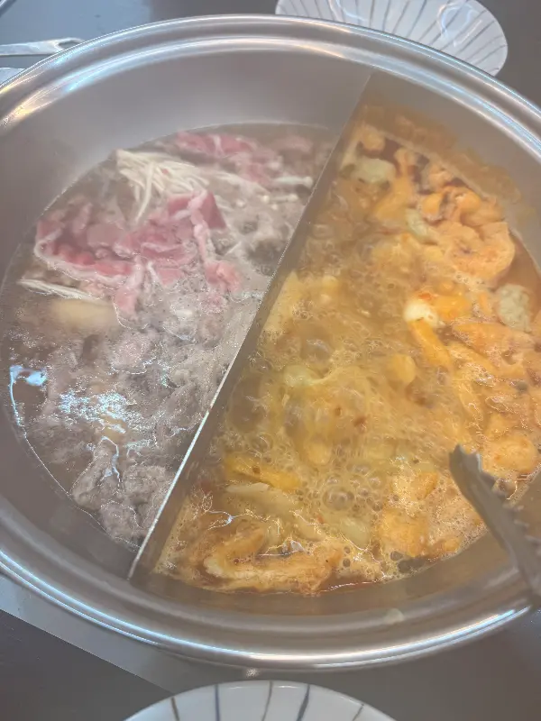 마라 육수와 기본 육수