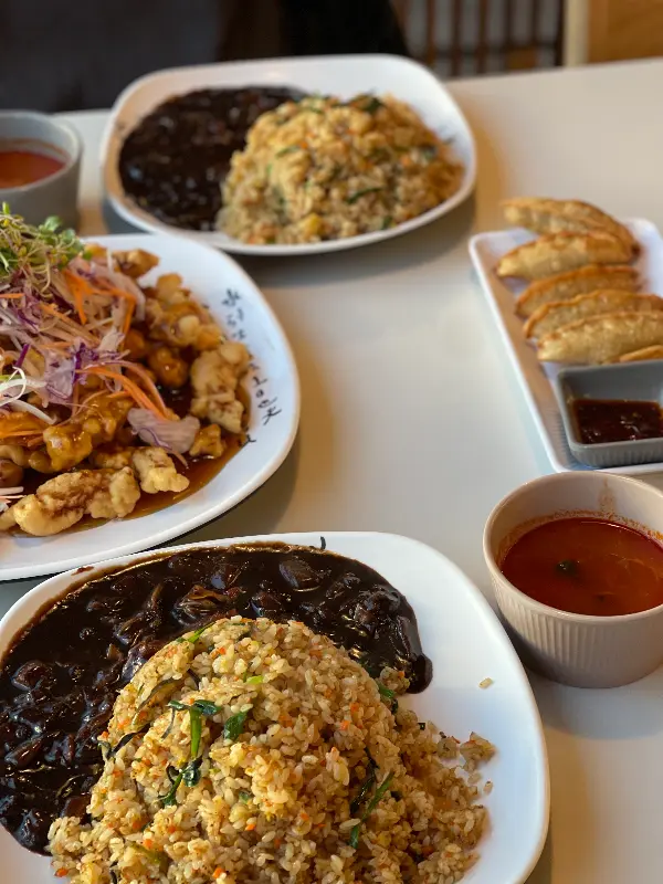 이화루의 다양한 메뉴