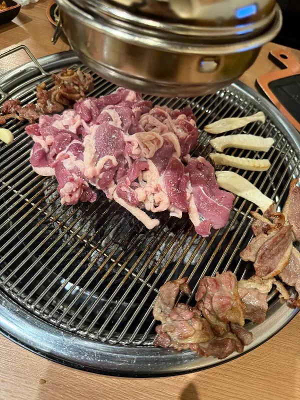 가나안덕 응암점의 상차림