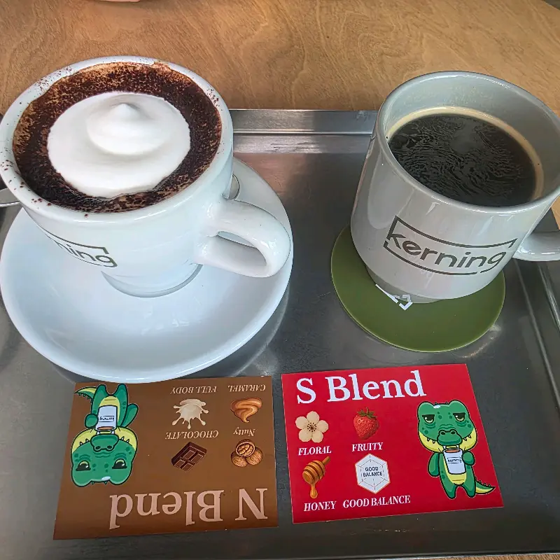 커닝에서 판매하는 커피 음료