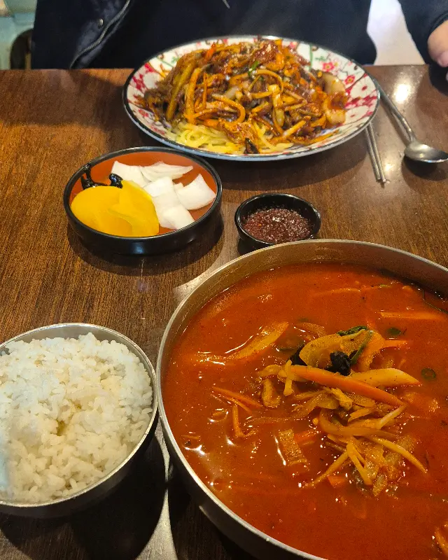 푸짐한 한 상 차림