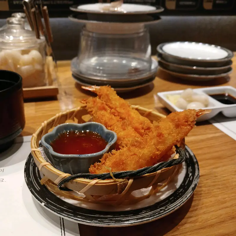 스시텐카이 새우튀김