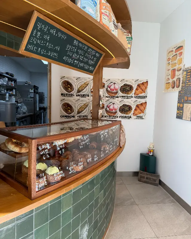 회회베이크샵 내부 전경