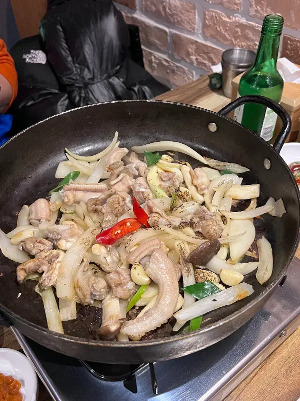 소금구이 꼼장어