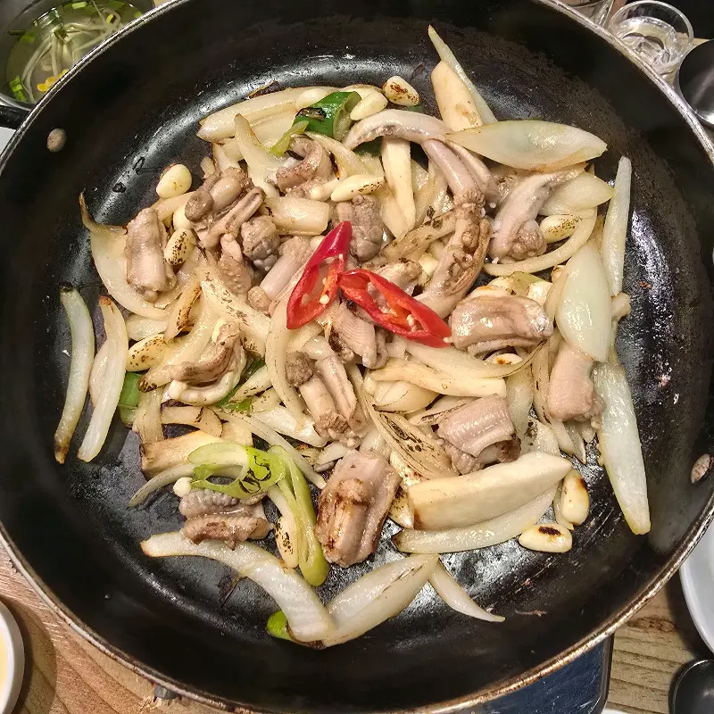 꼼장어 양념구이