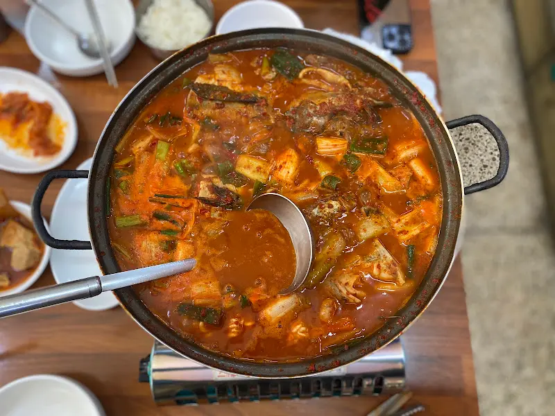 다래식당 동태찌개의 압도적인 비주얼