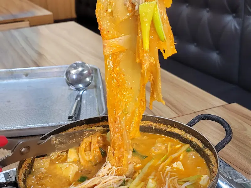 김치두부전골
