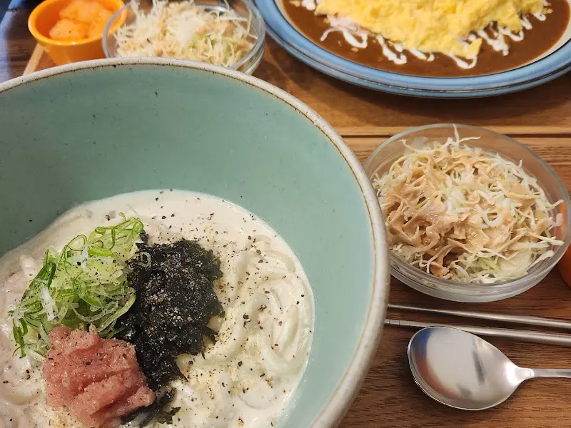 정문카레의 명란크림우동