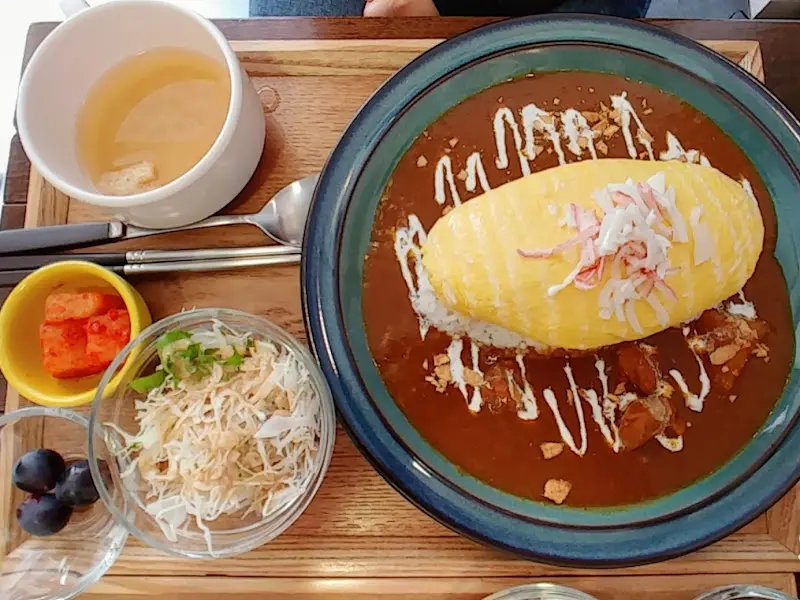 정문카레 한상차림