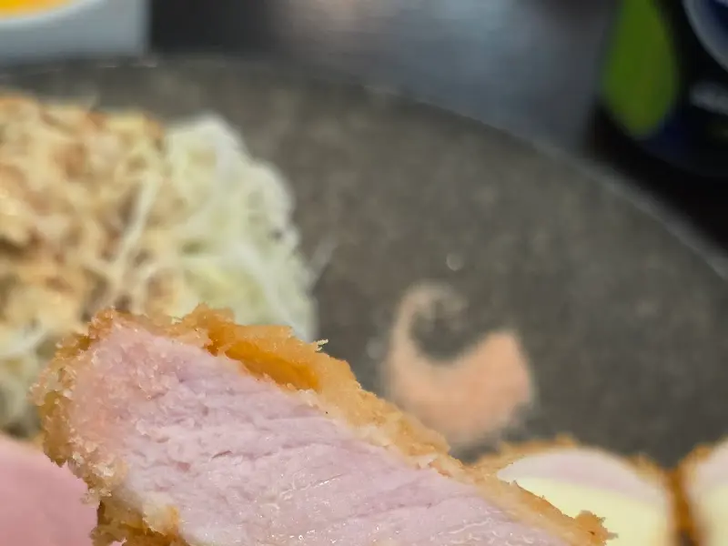 촉촉한 안심 단면