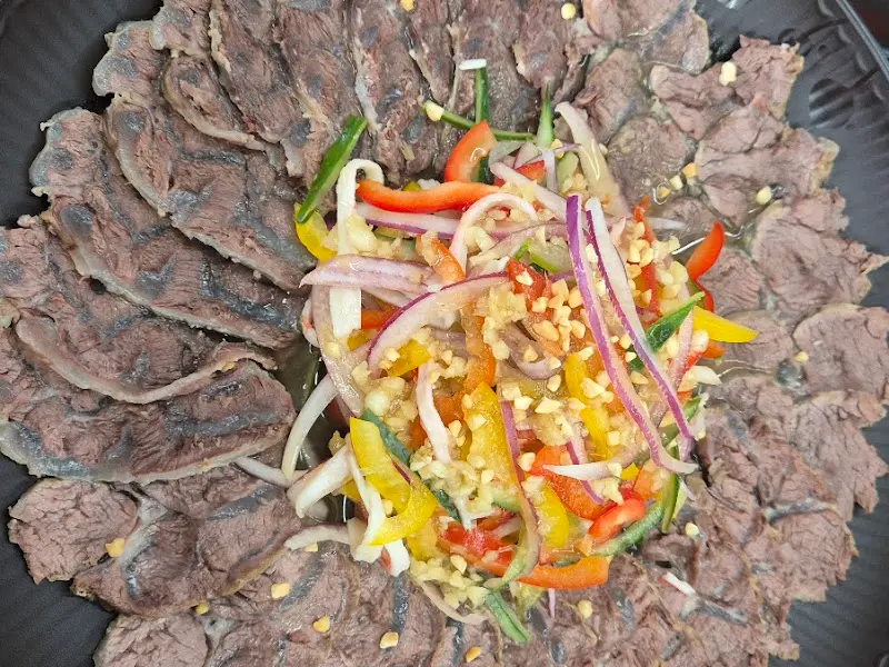 오색냉채 비주얼