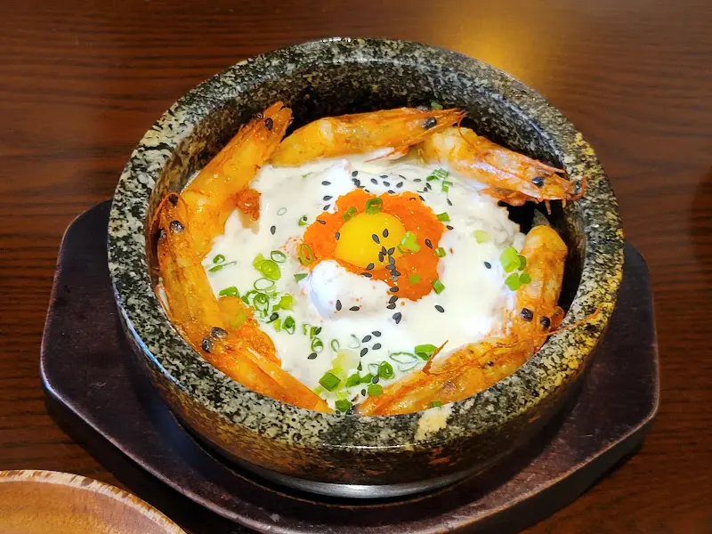 딱새우 크림 알밥