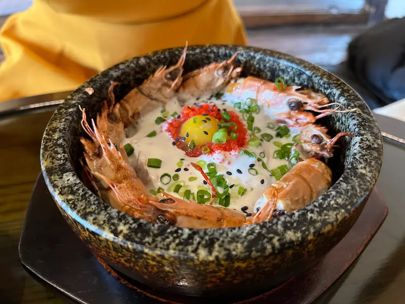 딱새우 크림 알밥