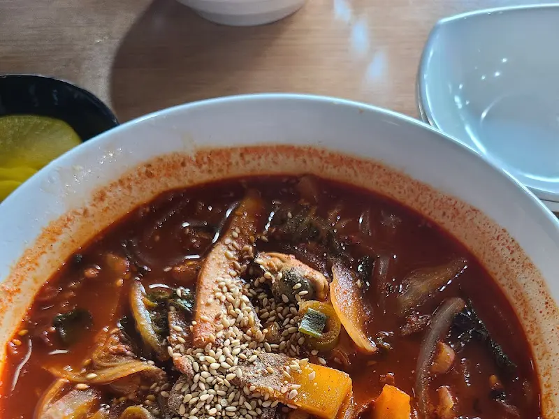 얼큰한 짬뽕 비주얼