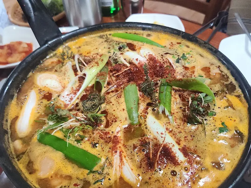 곱창전골 클로즈업