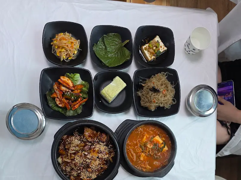 한상차림 항공샷