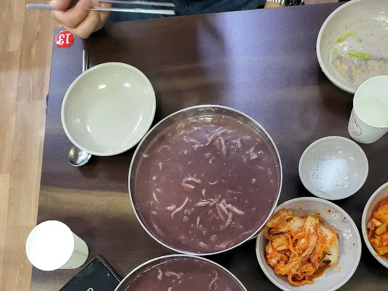 순임이네 손칼국수 메뉴
