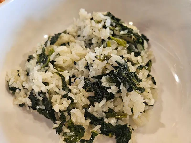 곤드레밥 클로즈업