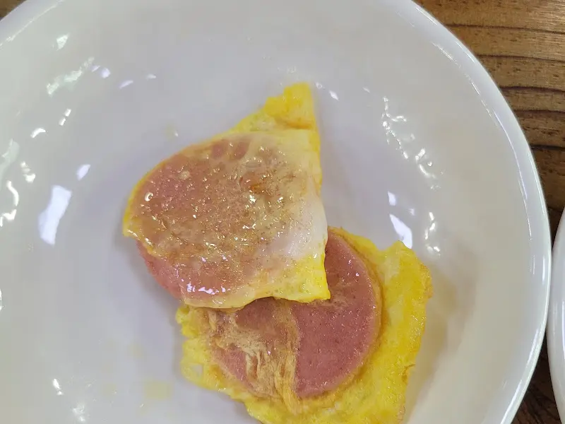 햄 계란 부침