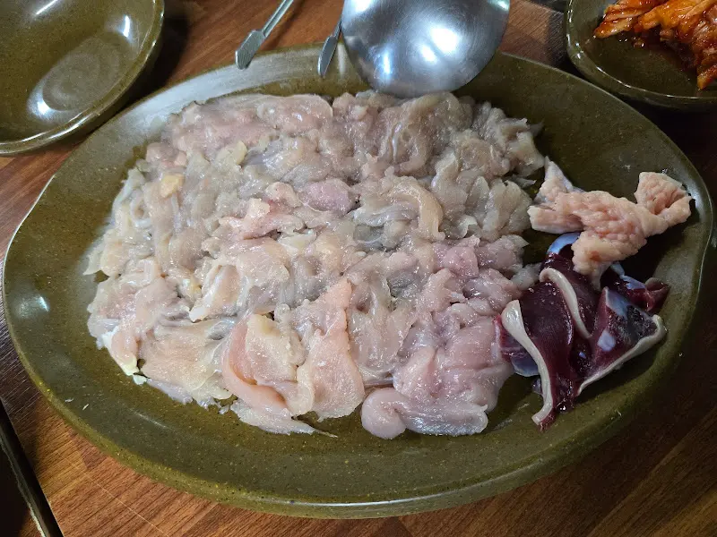 닭샤브샤브용 닭고기