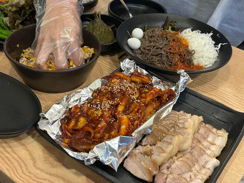 쭈꾸미 보쌈 세트