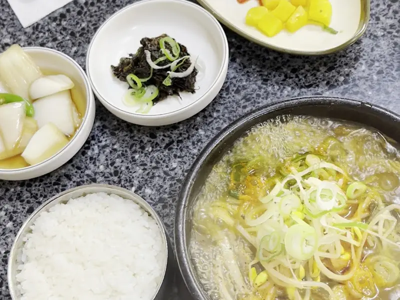 양평해장국 기본반찬