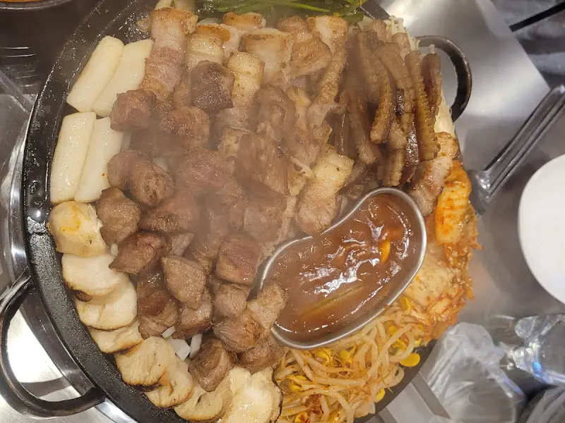 모듬 한판 근접샷