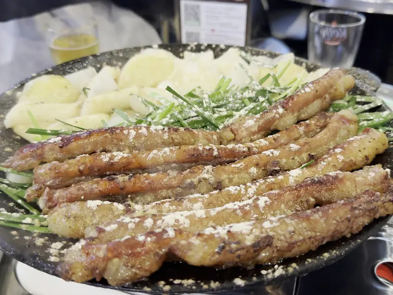 수제 마늘곱창 비주얼