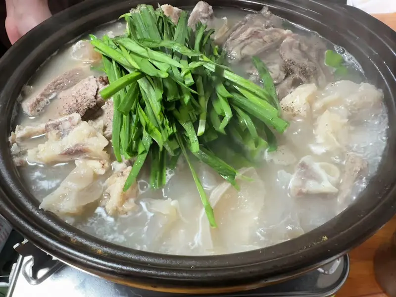 수육전골 비주얼