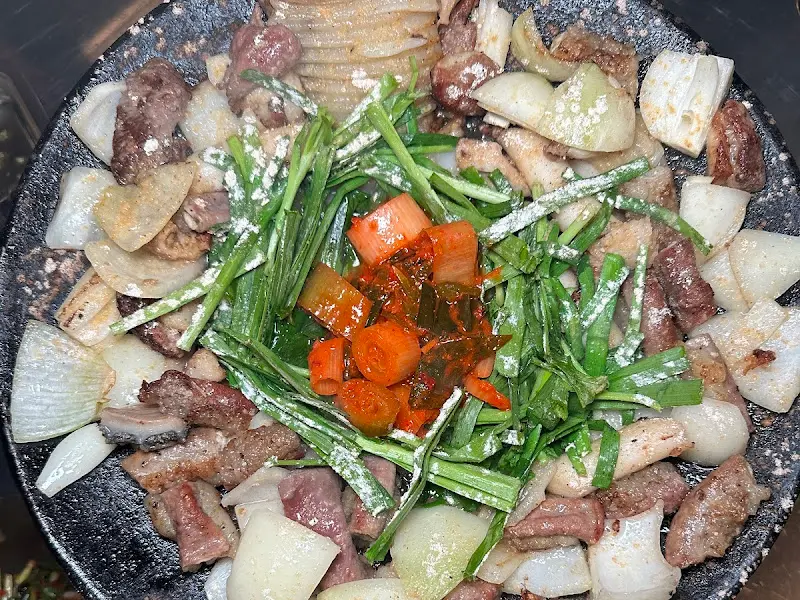 마늘곱창, 대창 비주얼