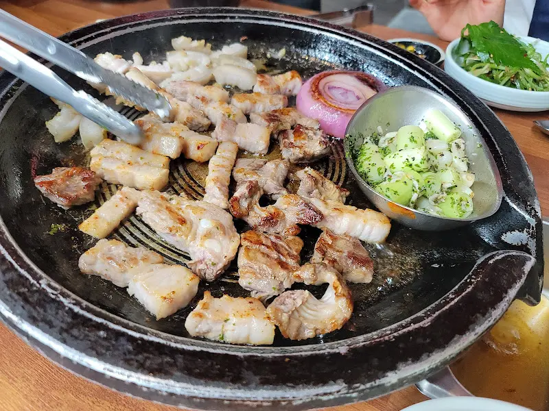 83왕소금구이 숯불구이