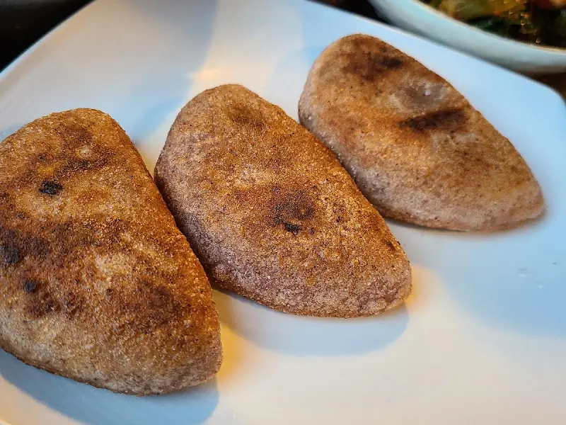 메밀전병 클로즈업