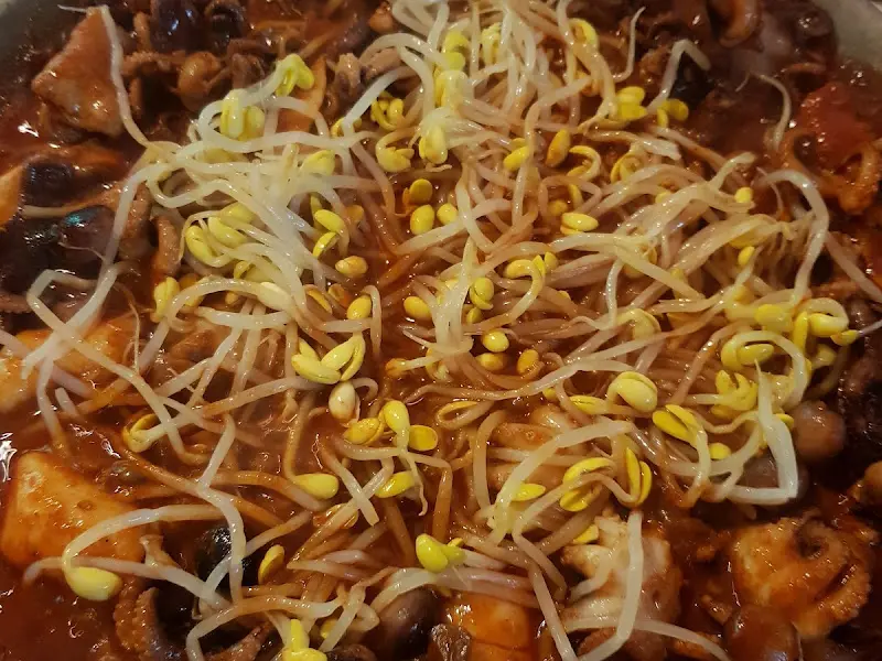 쭈꾸미 볶음 근접샷