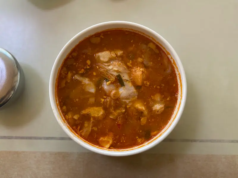 곰치국 한상차림