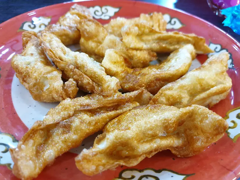 바삭한 튀김 만두