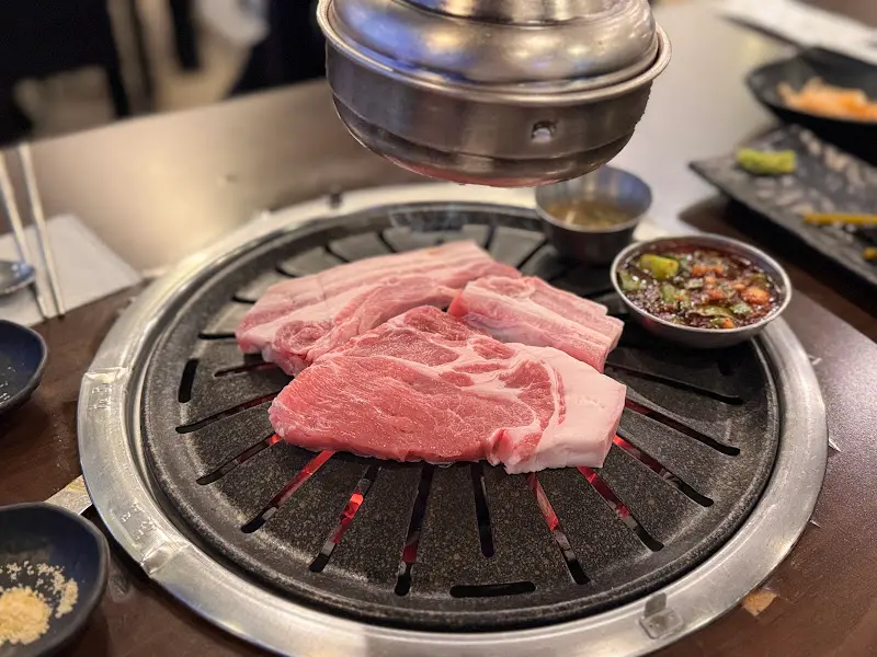 정길한상 흑돼지 구이