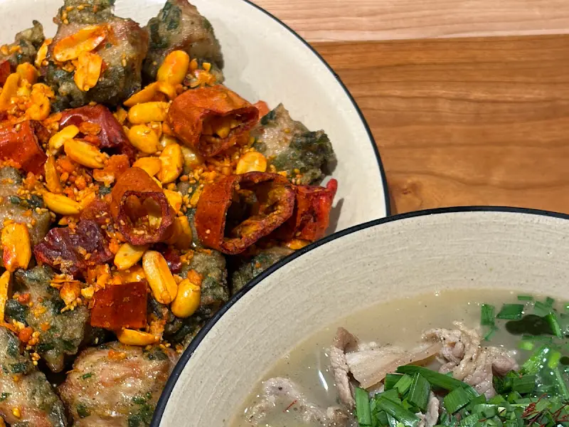 고기튀김과 백짬뽕