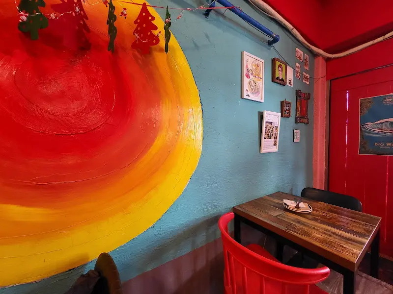 멕시코 분위기로 꾸며진 내부