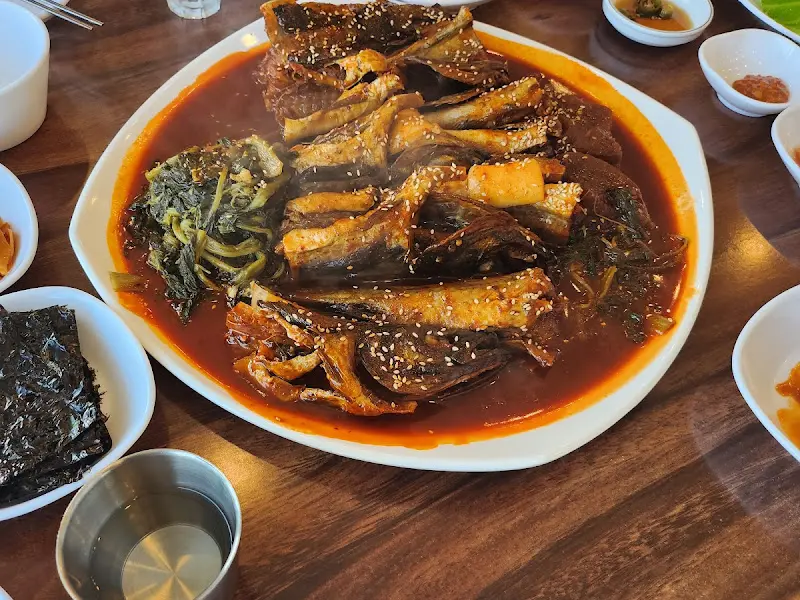 푸짐한 코다리조림 한 상 차림