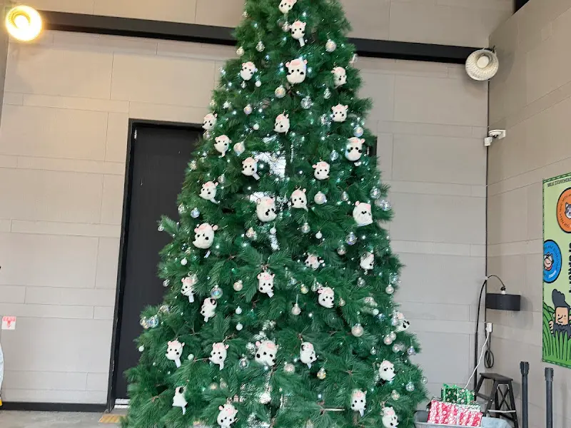 우유창고 크리스마스 트리