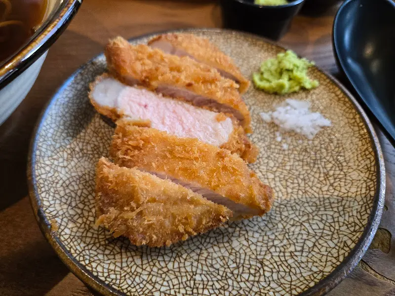 안심 돈까스 클로즈업 사진