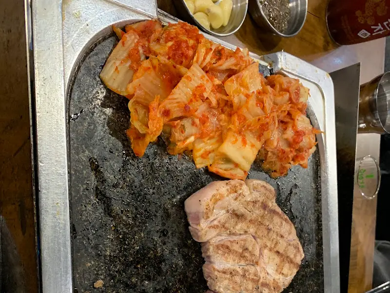 김치와 삼겹살